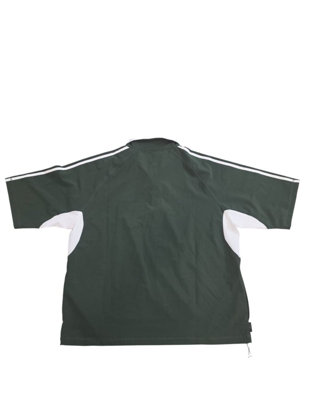 Miami Hurricanes Levelwear Green & White 1/4 Zip Short Sleeve Pullover Shirt XL - Picture 2 of 5